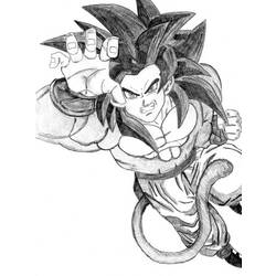 Coloring page: Dragon Ball Z (Cartoons) #38718 - Free Printable Coloring Pages