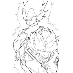 Coloring page: Dragon Ball Z (Cartoons) #38722 - Free Printable Coloring Pages