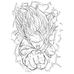 Coloring page: Dragon Ball Z (Cartoons) #38730 - Free Printable Coloring Pages