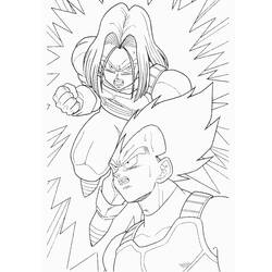 Coloring page: Dragon Ball Z (Cartoons) #38734 - Free Printable Coloring Pages