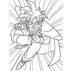 Coloring page: Dragon Ball Z (Cartoons) #38744 - Free Printable Coloring Pages
