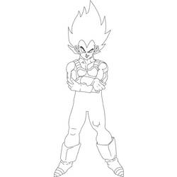 Coloring page: Dragon Ball Z (Cartoons) #38754 - Free Printable Coloring Pages