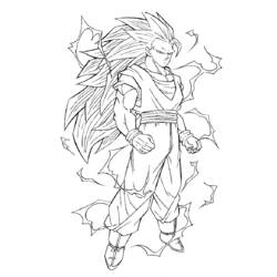 Coloring page: Dragon Ball Z (Cartoons) #38769 - Free Printable Coloring Pages