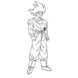 Coloring page: Dragon Ball Z (Cartoons) #38773 - Free Printable Coloring Pages