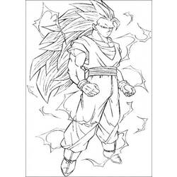 Coloring page: Dragon Ball Z (Cartoons) #38790 - Free Printable Coloring Pages