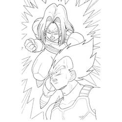 Coloring page: Dragon Ball Z (Cartoons) #38804 - Free Printable Coloring Pages