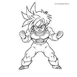 Coloring page: Dragon Ball Z (Cartoons) #38815 - Free Printable Coloring Pages