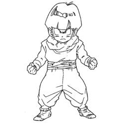 Coloring page: Dragon Ball Z (Cartoons) #38818 - Free Printable Coloring Pages