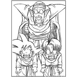 Coloring page: Dragon Ball Z (Cartoons) #38820 - Free Printable Coloring Pages