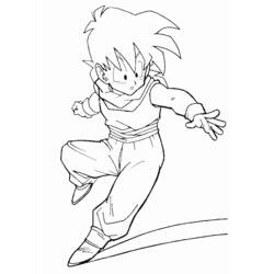 Coloring page: Dragon Ball Z (Cartoons) #38823 - Free Printable Coloring Pages