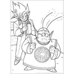 Coloring page: Dragon Ball Z (Cartoons) #38830 - Free Printable Coloring Pages