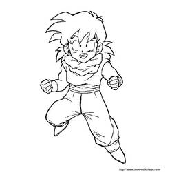 Coloring page: Dragon Ball Z (Cartoons) #38831 - Free Printable Coloring Pages