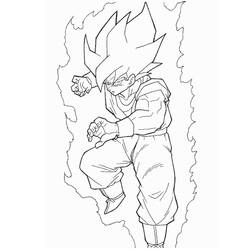 Coloring page: Dragon Ball Z (Cartoons) #38839 - Free Printable Coloring Pages
