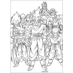Coloring page: Dragon Ball Z (Cartoons) #38858 - Free Printable Coloring Pages
