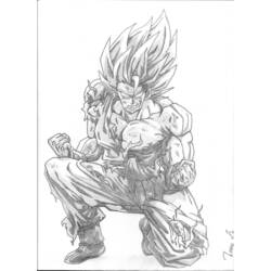 Coloring page: Dragon Ball Z (Cartoons) #38860 - Free Printable Coloring Pages