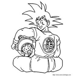 Coloring page: Dragon Ball Z (Cartoons) #38865 - Free Printable Coloring Pages