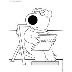 Coloring page: Family Guy (Cartoons) #48762 - Free Printable Coloring Pages