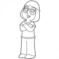 Coloring page: Family Guy (Cartoons) #48773 - Printable coloring pages