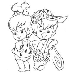 Coloring page: Flintstones (Cartoons) #29525 - Printable coloring pages