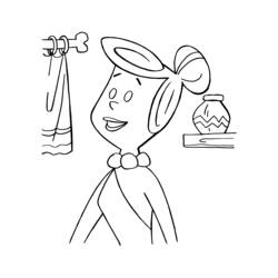 Coloring page: Flintstones (Cartoons) #29531 - Free Printable Coloring Pages