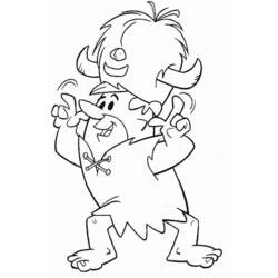 Coloring page: Flintstones (Cartoons) #29532 - Free Printable Coloring Pages