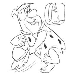 Coloring page: Flintstones (Cartoons) #29535 - Free Printable Coloring Pages