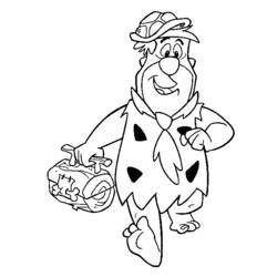 Coloring page: Flintstones (Cartoons) #29548 - Free Printable Coloring Pages