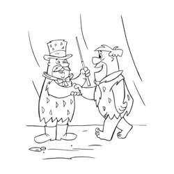 Coloring page: Flintstones (Cartoons) #29558 - Free Printable Coloring Pages