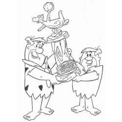 Coloring page: Flintstones (Cartoons) #29561 - Free Printable Coloring Pages