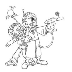 Coloring page: Gadget Inspector (Cartoons) #38878 - Printable coloring pages
