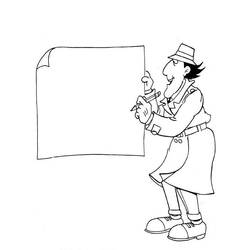 Coloring page: Gadget Inspector (Cartoons) #38917 - Free Printable Coloring Pages