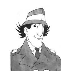 Coloring page: Gadget Inspector (Cartoons) #39003 - Printable coloring pages