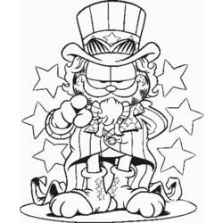 Coloring page: Garfield (Cartoons) #26143 - Free Printable Coloring Pages
