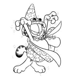 Coloring page: Garfield (Cartoons) #26177 - Free Printable Coloring Pages