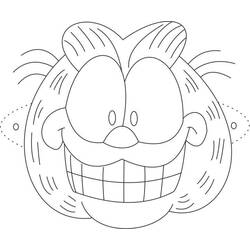 Coloring page: Garfield (Cartoons) #26285 - Free Printable Coloring Pages
