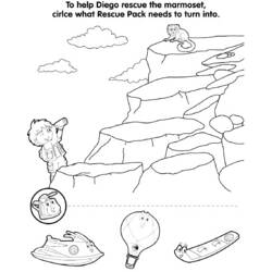 Coloring page: Go Diego! (Cartoons) #48512 - Free Printable Coloring Pages