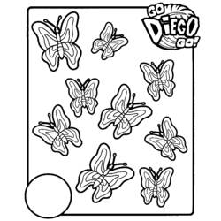 Coloring page: Go Diego! (Cartoons) #48523 - Free Printable Coloring Pages