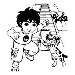 Coloring page: Go Diego! (Cartoons) #48539 - Free Printable Coloring Pages