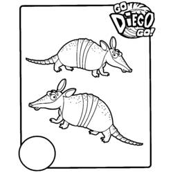 Coloring page: Go Diego! (Cartoons) #48546 - Printable coloring pages