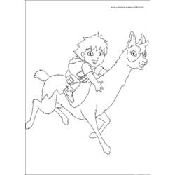 Coloring page: Go Diego! (Cartoons) #48548 - Free Printable Coloring Pages