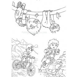 Coloring page: Go Diego! (Cartoons) #48561 - Free Printable Coloring Pages
