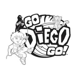 Coloring page: Go Diego! (Cartoons) #48570 - Free Printable Coloring Pages