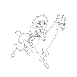 Coloring page: Go Diego! (Cartoons) #48572 - Free Printable Coloring Pages