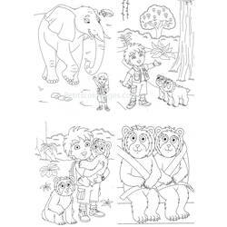 Coloring page: Go Diego! (Cartoons) #48626 - Free Printable Coloring Pages