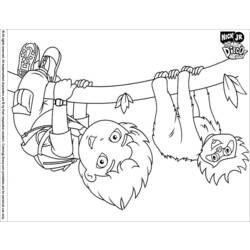 Coloring page: Go Diego! (Cartoons) #48629 - Free Printable Coloring Pages
