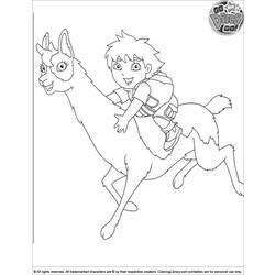 Coloring page: Go Diego! (Cartoons) #48700 - Free Printable Coloring Pages