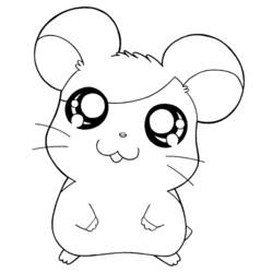 Coloring page: Hamtaro (Cartoons) #39991 - Printable coloring pages