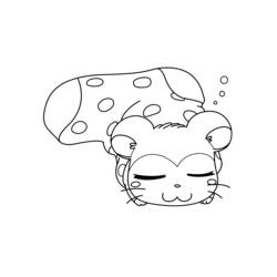 Coloring page: Hamtaro (Cartoons) #40024 - Free Printable Coloring Pages