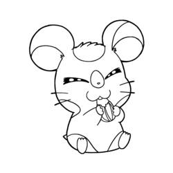 Coloring page: Hamtaro (Cartoons) #40025 - Free Printable Coloring Pages