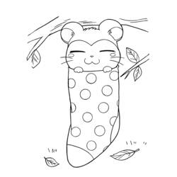 Coloring page: Hamtaro (Cartoons) #40072 - Free Printable Coloring Pages
